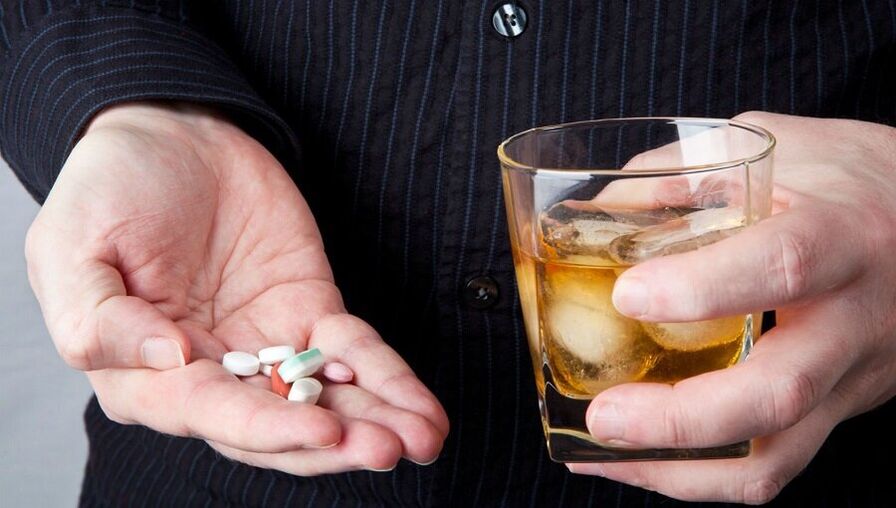 compatibilité de la prise d'antibiotiques et d'alcool