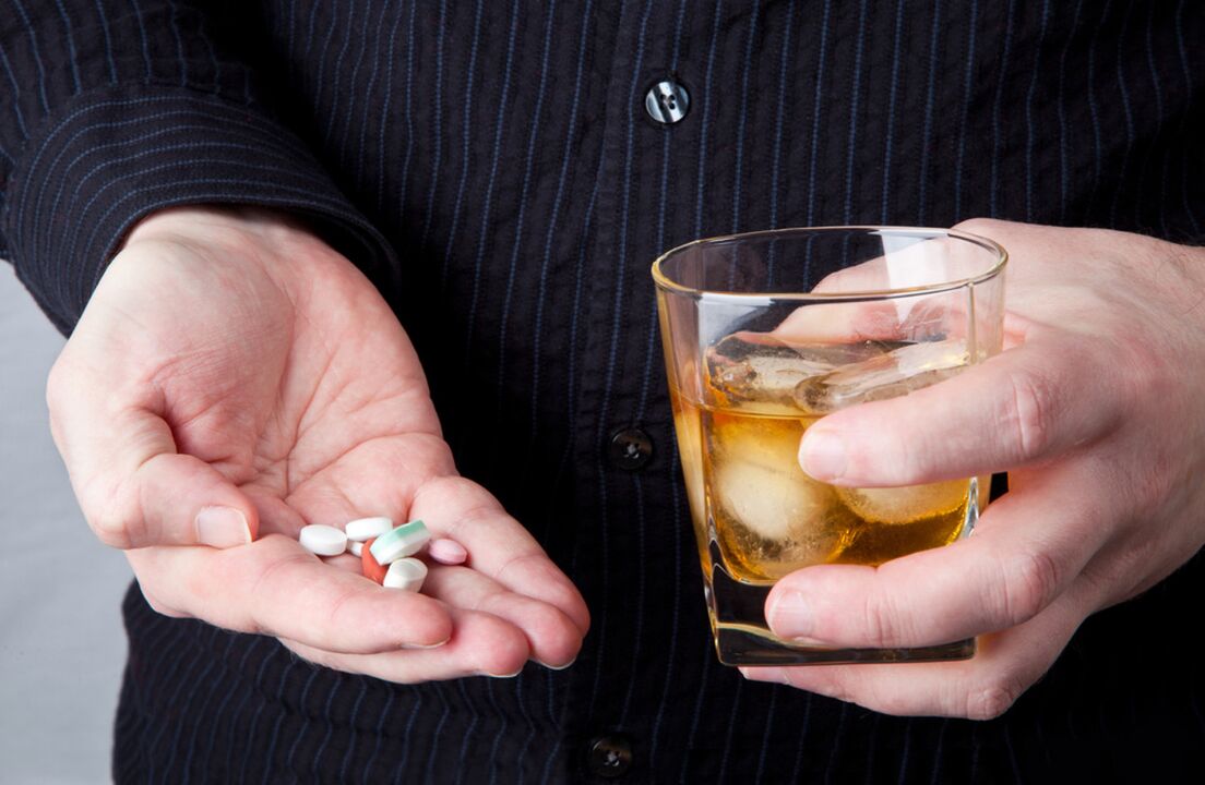 compatibilité avec les antibiotiques et l'alcool