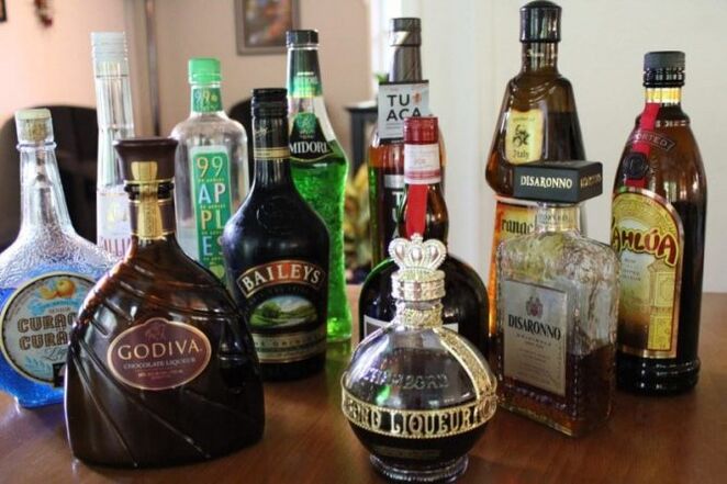 Liqueurs alcoolisées